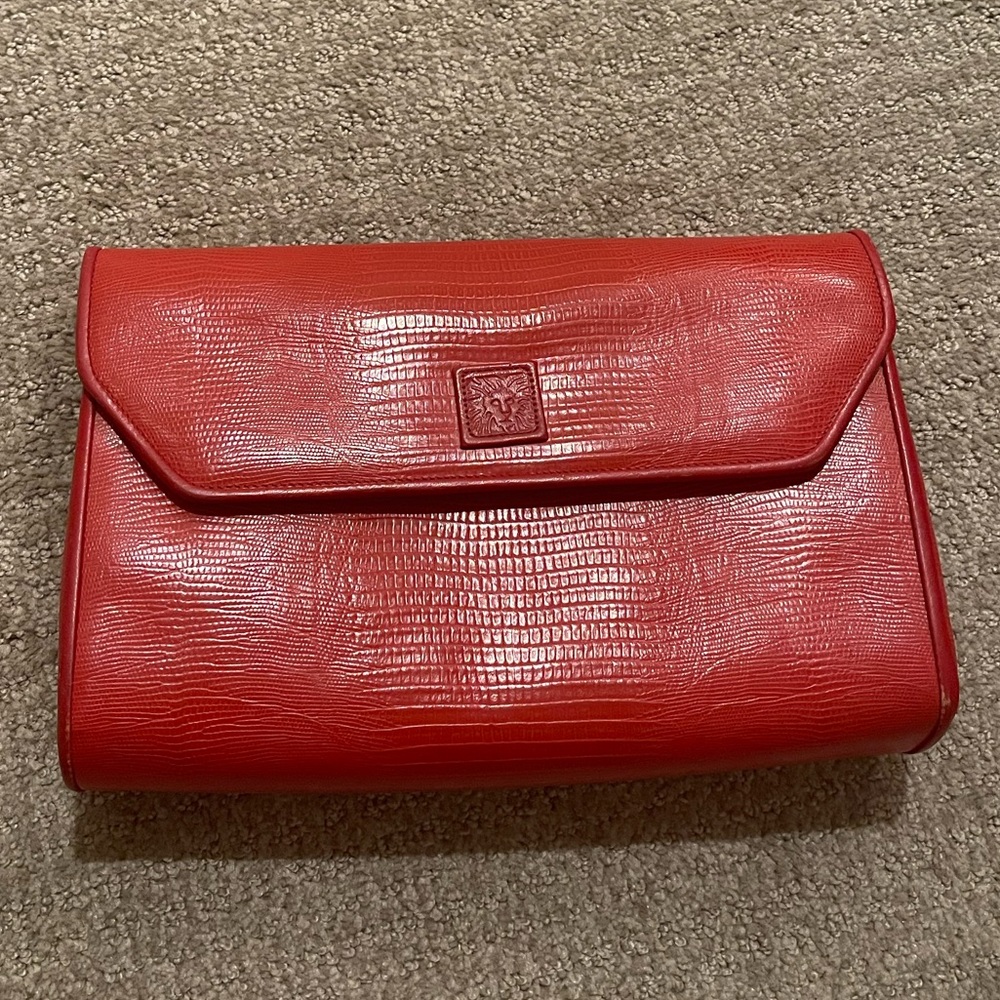 Vintage Anne Klein Red Versatile Purse/Clutch